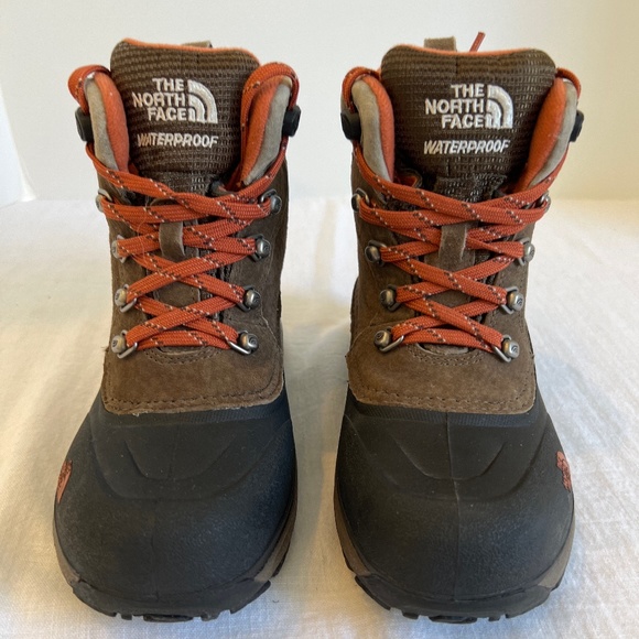 The North Face Shoes | The North Face Youth Chilkat Lace II Boots | Color: Brown/Orange | Size: 2bb | Michemimi's Closet